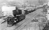 Station yard, looking south 1904